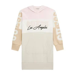 Guess - HOODED LS ACTIVE DRESS< Robes