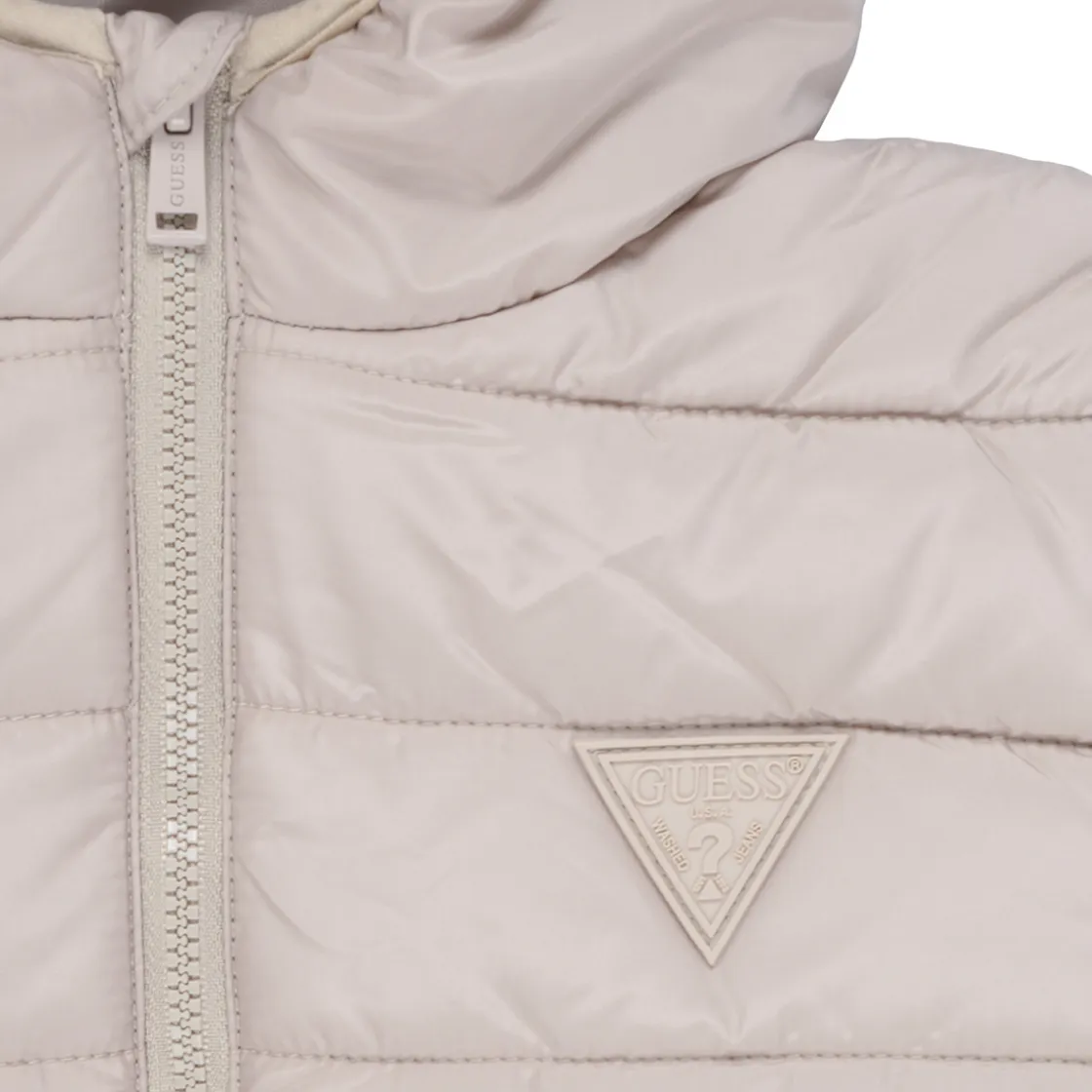Guess - HOODED LS PADDED PUFFER W ZIP< Manteaux