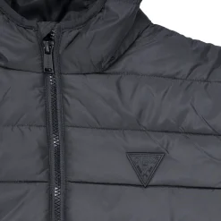 Guess Manteaux^- HOODED LS PADDED PUFFER W ZIP