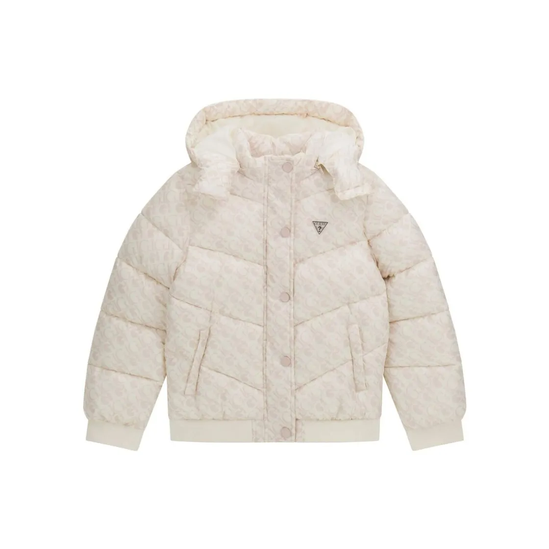 Guess Manteaux^- HOODED LS PADDED PUFFER