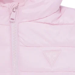 Guess Manteaux^- HOODED LS PADDED PUFFER W ZIP