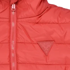 Guess Manteaux^- HOODED LS PADDED PUFFER W ZIP