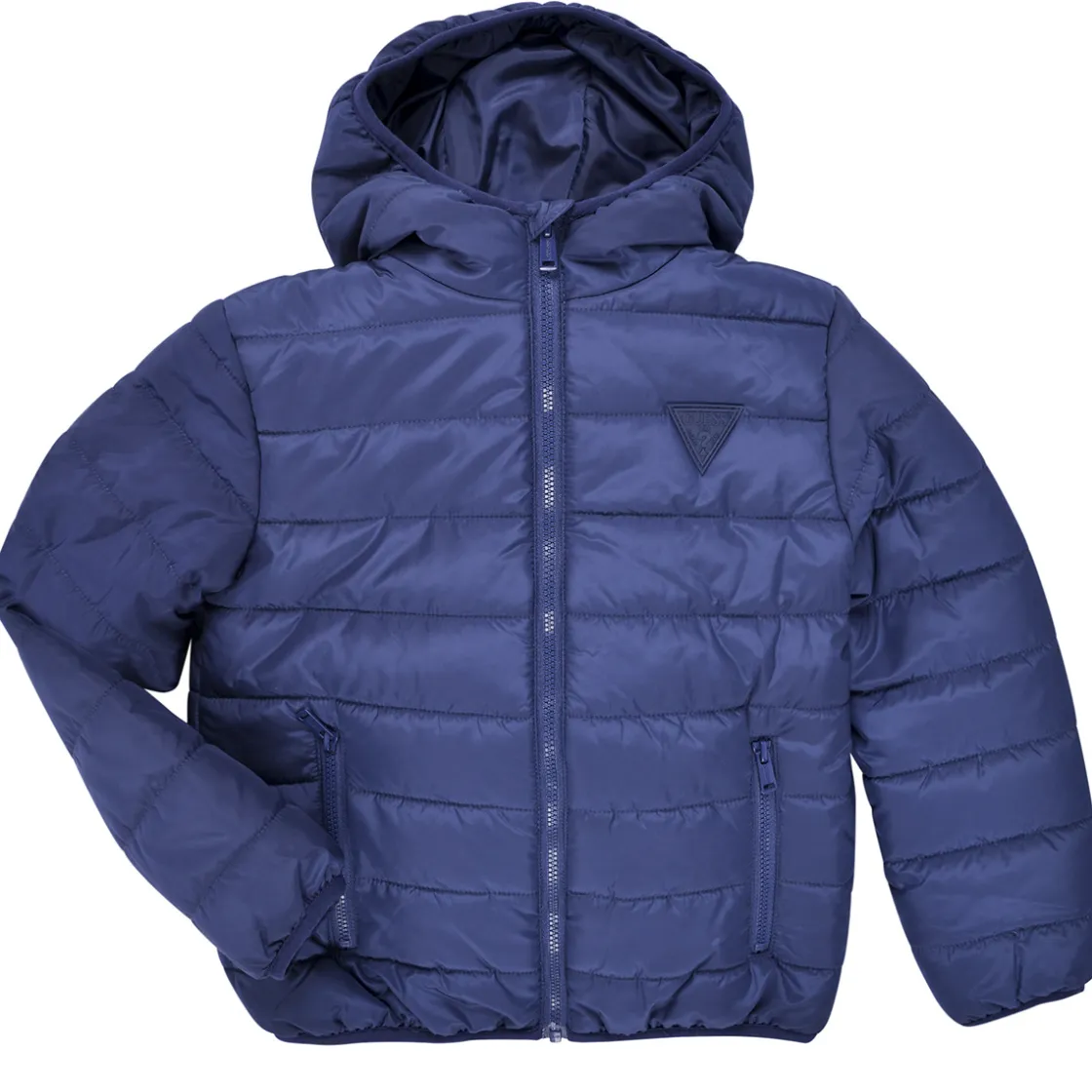Guess - HOODED LS PADDED PUFFER W ZIP< Manteaux
