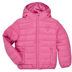 Guess - HOODED LS PADDED PUFFER W ZIP< Manteaux
