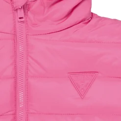 Guess - HOODED LS PADDED PUFFER W ZIP< Manteaux