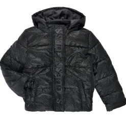 Guess - HOODED LS PUFFER Noir New