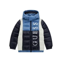Guess Manteaux^- HOODED PADDED JACKET