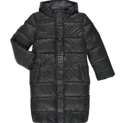 Guess - HOODED PADDED LS JACKET W/ZIP Noir New