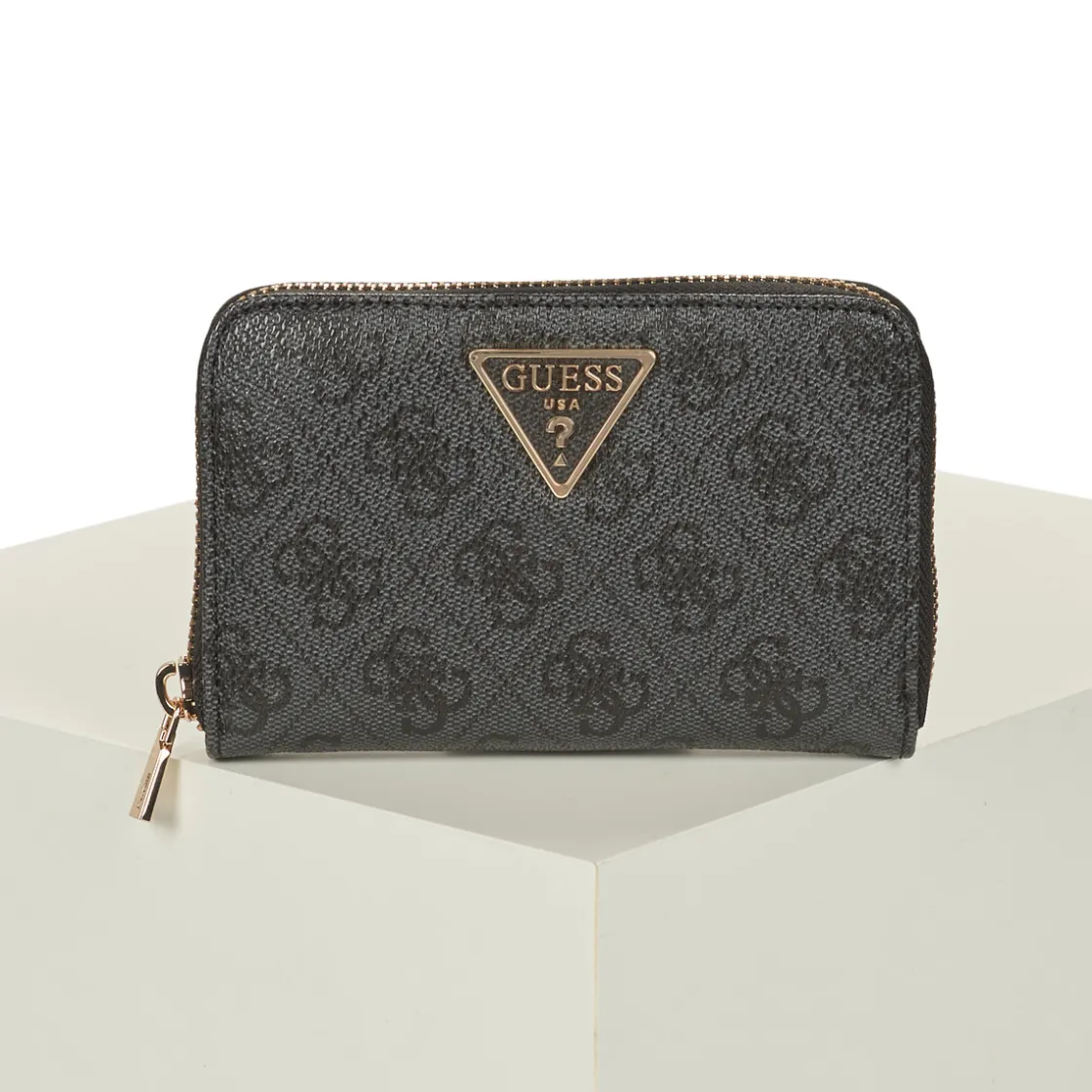 Guess - LAUREL SLG MEDIUM ZIP AROUND Noir Online