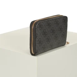 Guess - LAUREL SLG MEDIUM ZIP AROUND Noir Online