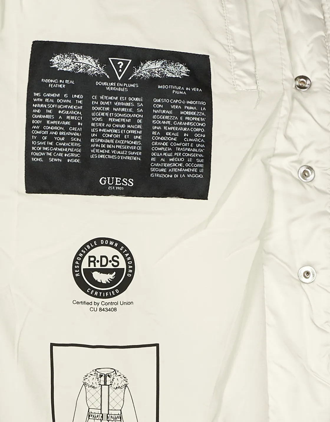 Guess - LAURIE DOWN JACKET< Manteaux