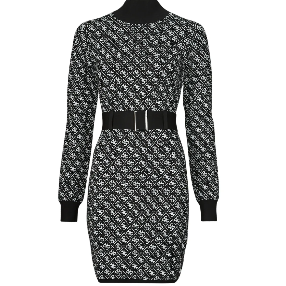 Guess - LISE 4G LS BELTED DRESS SWTR< Robes