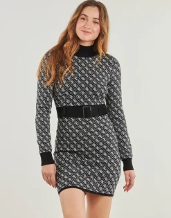 Guess - LISE 4G LS BELTED DRESS SWTR< Robes