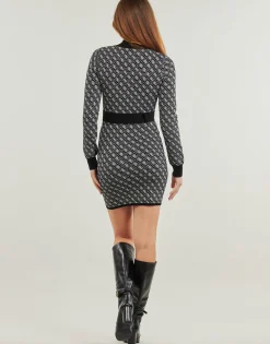 Guess - LISE 4G LS BELTED DRESS SWTR< Robes