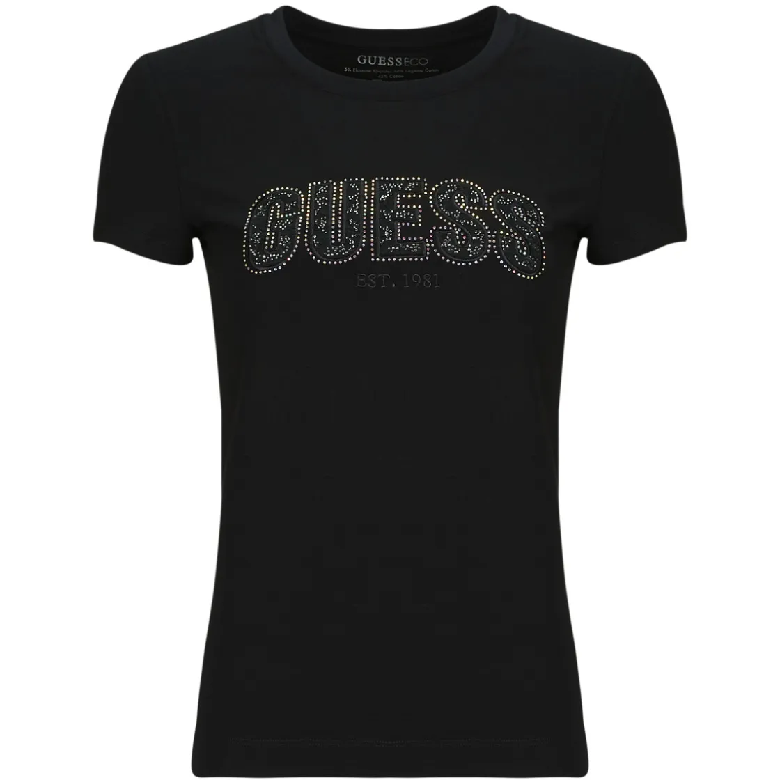 Guess - LOGO LACE Noir Sale