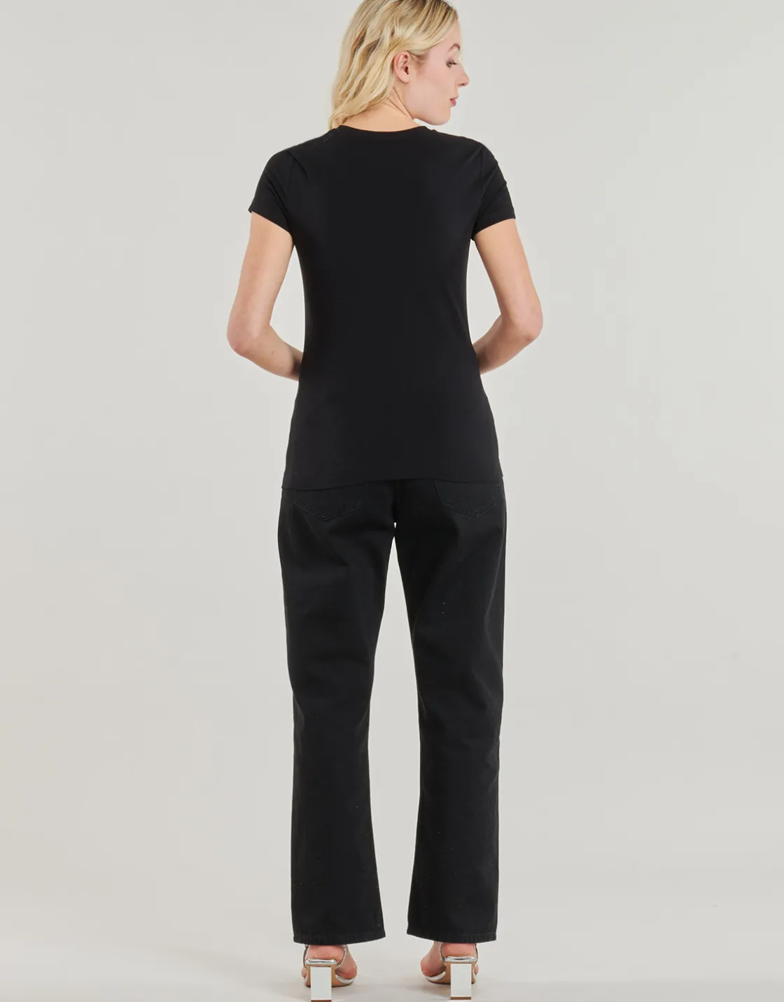 Guess - LOGO LACE Noir Sale