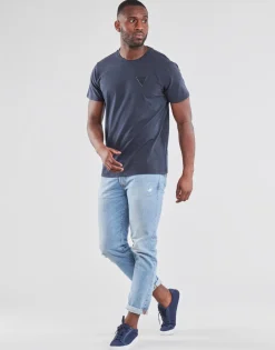 Guess - LOGO ORGANIC BASIC CN SS TEE< T-shirts & Polos