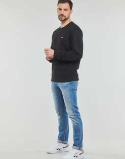 Guess - LOGO PATCH CN SWEATSHIRT< Sweats & Polaires