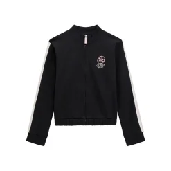 Guess - LS ACTIVE TOP ZIP Noir Online