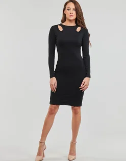 Guess Robes^- LS CN CLIO BODYCON DRESS