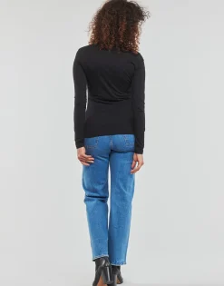 Guess - LS CN MIRELA TEE Noir Discount