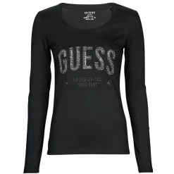 Guess - LS CN MIRELA TEE Noir Discount