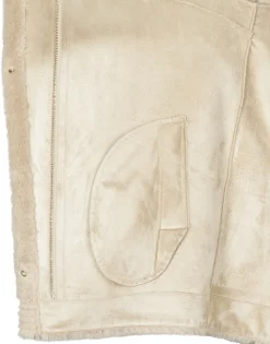 Guess Manteaux^- LS ELISABETTA SHEARLING COAT