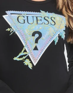 Guess - LS RN ALVA TEE Noir New