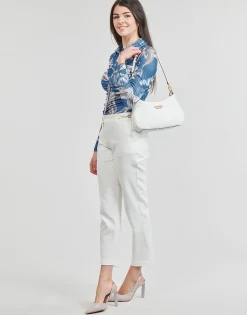 Guess Tops / Blouses^- LS SHIRRED SNAP MILANA TOP