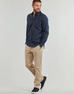 Guess - LS SUNSET MELANGE SHIRT< Chemises