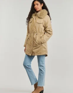 Guess Manteaux^- LUCIE PARKA FAUX FUR