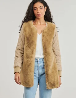 Guess Manteaux^- LUCIE PARKA FAUX FUR