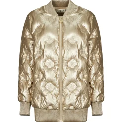 Guess - MARIANNE PEONY LONG BOMBER Doré Hot