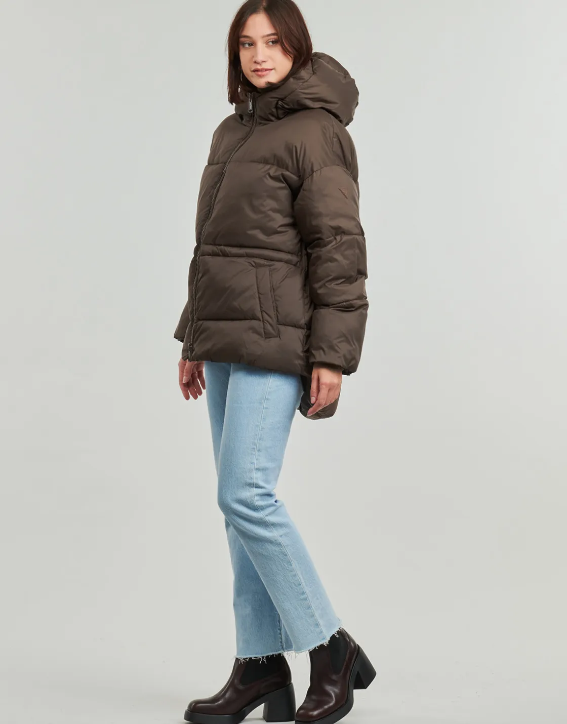Guess - MARIKA HOODED JACKET< Manteaux
