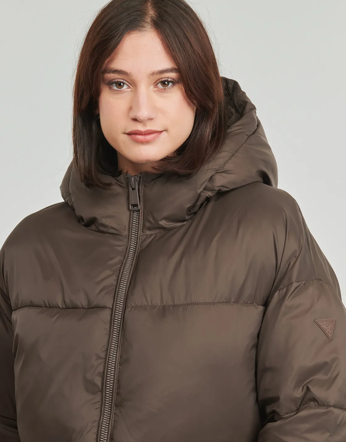 Guess - MARIKA HOODED JACKET< Manteaux