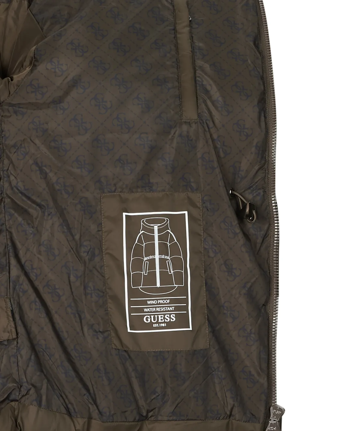 Guess - MARIKA HOODED JACKET< Manteaux