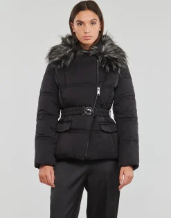 Guess Vestes^- MARISOL SHORT BELTED JACKET
