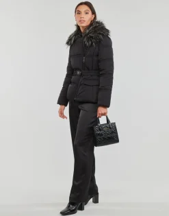 Guess Vestes^- MARISOL SHORT BELTED JACKET