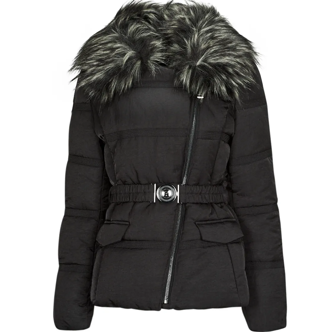 Guess Vestes^- MARISOL SHORT BELTED JACKET