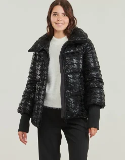 Guess Manteaux^- MELIE HOUNDSTOOTH PUFFER