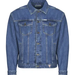 Guess - MENS OVERSIZE TRUCKER JACKE Jean Outlet