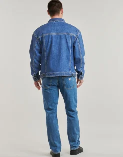 Guess - MENS OVERSIZE TRUCKER JACKE Jean Outlet