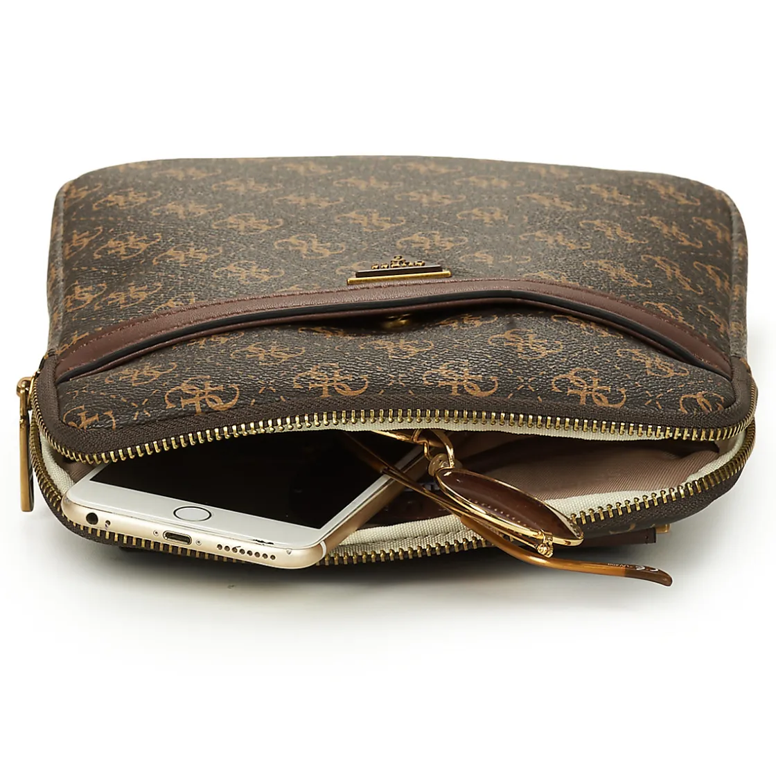 Guess Pochettes / Sacoches^- MILANO CROSSBODY FLAT
