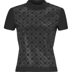 Guess - MOCK NECJK ALL OVER LOGO< T-shirts & Polos