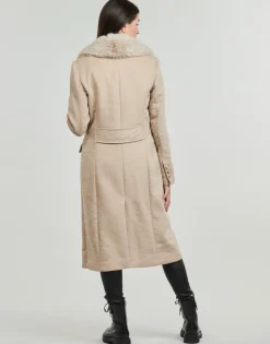 Guess - NANCY FIT COAT FAUX FUR COLLAR< Manteaux