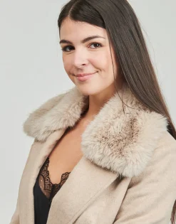 Guess - NANCY FIT COAT FAUX FUR COLLAR< Manteaux