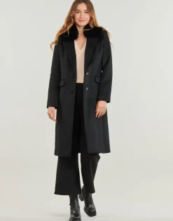 Guess - NANCY FIT COAT FAUX FUR COLLAR< Manteaux