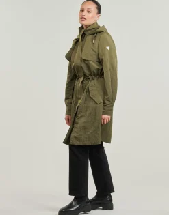 Guess - NATASHA PARKA DETACHABLE Kaki Sale