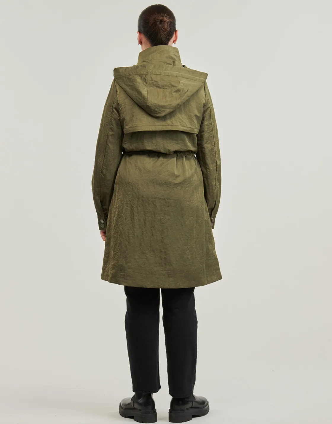Guess - NATASHA PARKA DETACHABLE Kaki Sale