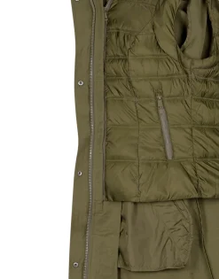 Guess - NATASHA PARKA DETACHABLE Kaki Sale